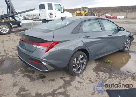 2025 Hyundai Elantra Sel Sport from USA, damaged, VIN KMHLM4DGXSU962264